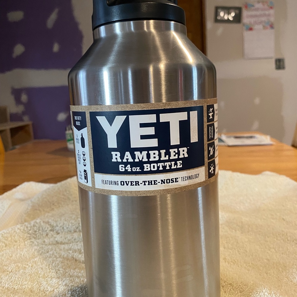 Brand new YETI Rambler 64oz bottle.